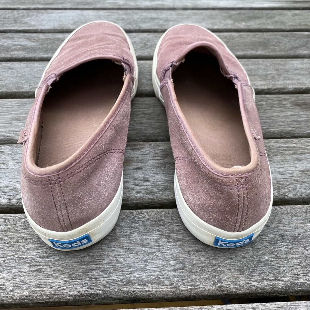 Keds Double Decker Suede Slip-On Style WH61079 Fashion Sneakers Size 9 - Picture 11 of 12